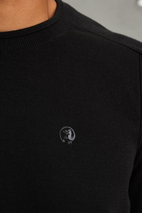 Cast Iron crewneck essential cotton stretch